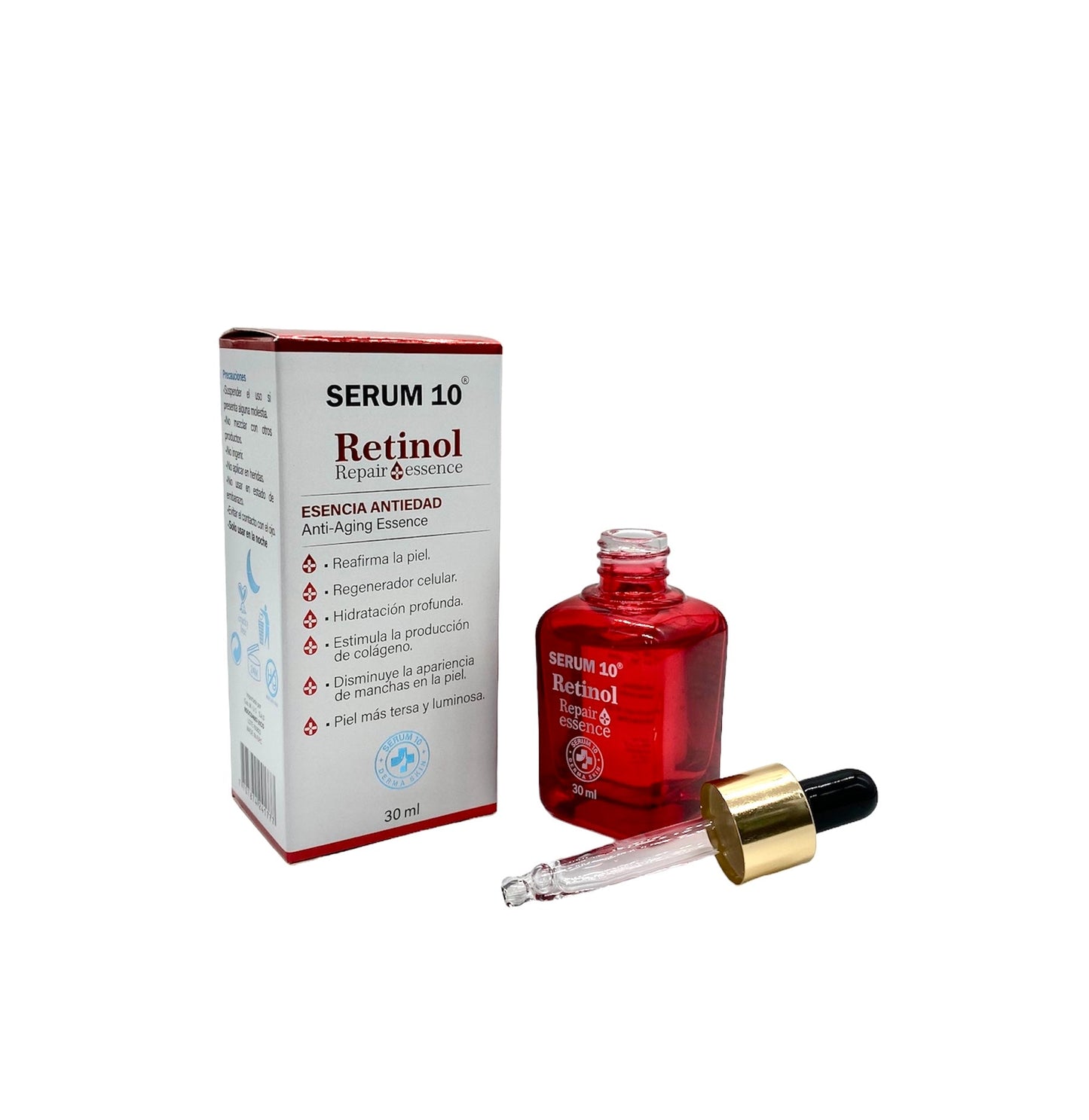 Niaglow S10 Retinol – Antiarrugas, Manchas y Rejuvenecimiento en un Solo Paso