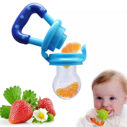 Chupo Alimentador de Frutas para Bebés – ¡Cero Riesgo de Atragantamiento! 🍓🍼