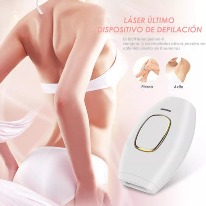 Depiladora Láser IPL Profesional – Elimina el vello sin dolor desde casa