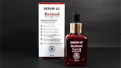 Niaglow S10 Retinol – Antiarrugas, Manchas y Rejuvenecimiento en un Solo Paso