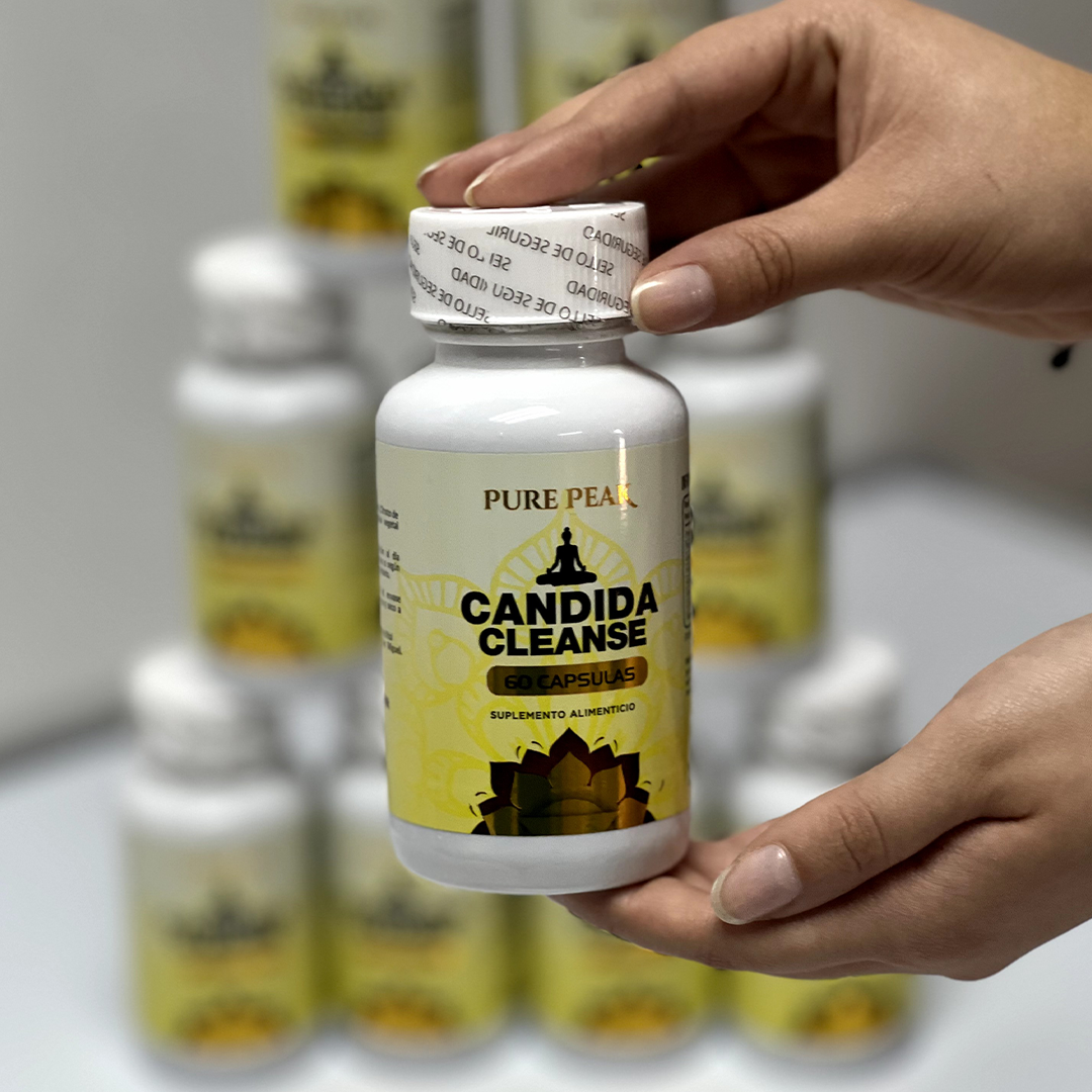 Candida Cleanse Pure Peak | Detox Intestinal Natural + Salud Digestiva