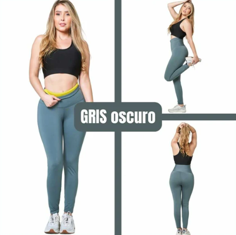 Leggings Faja Neopreno Sauna – Abdomen Plano y Curvas de Impacto 🔥