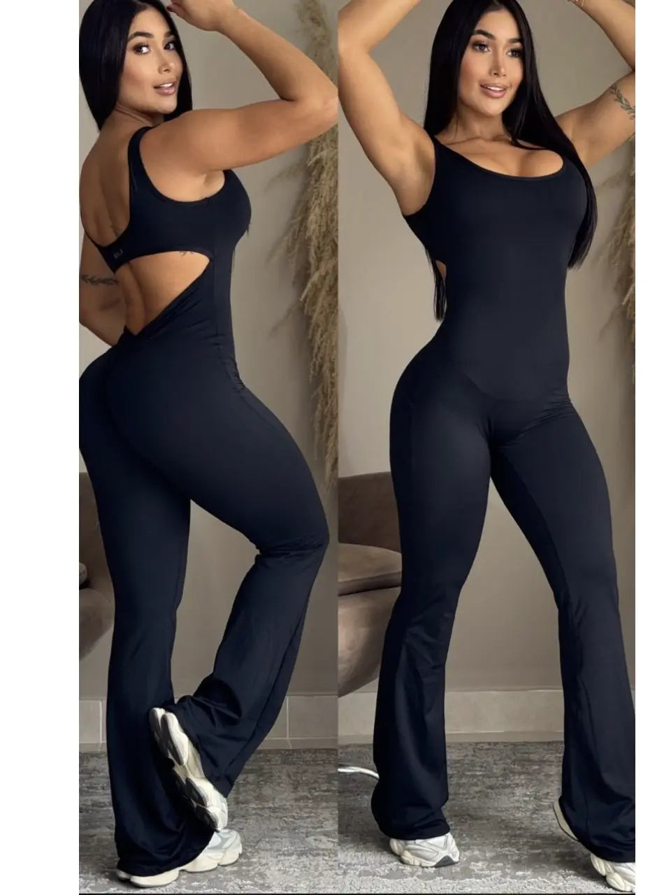 Enterizo Bota Campana Push-Up | Moldea tu Cuerpo y Estilo – Talla Única S a XL