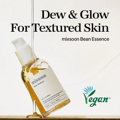 Mixsoon Bean Essence – Esencia Fermentada Hidratante con Soja, Granada y Cebada 🌿💧