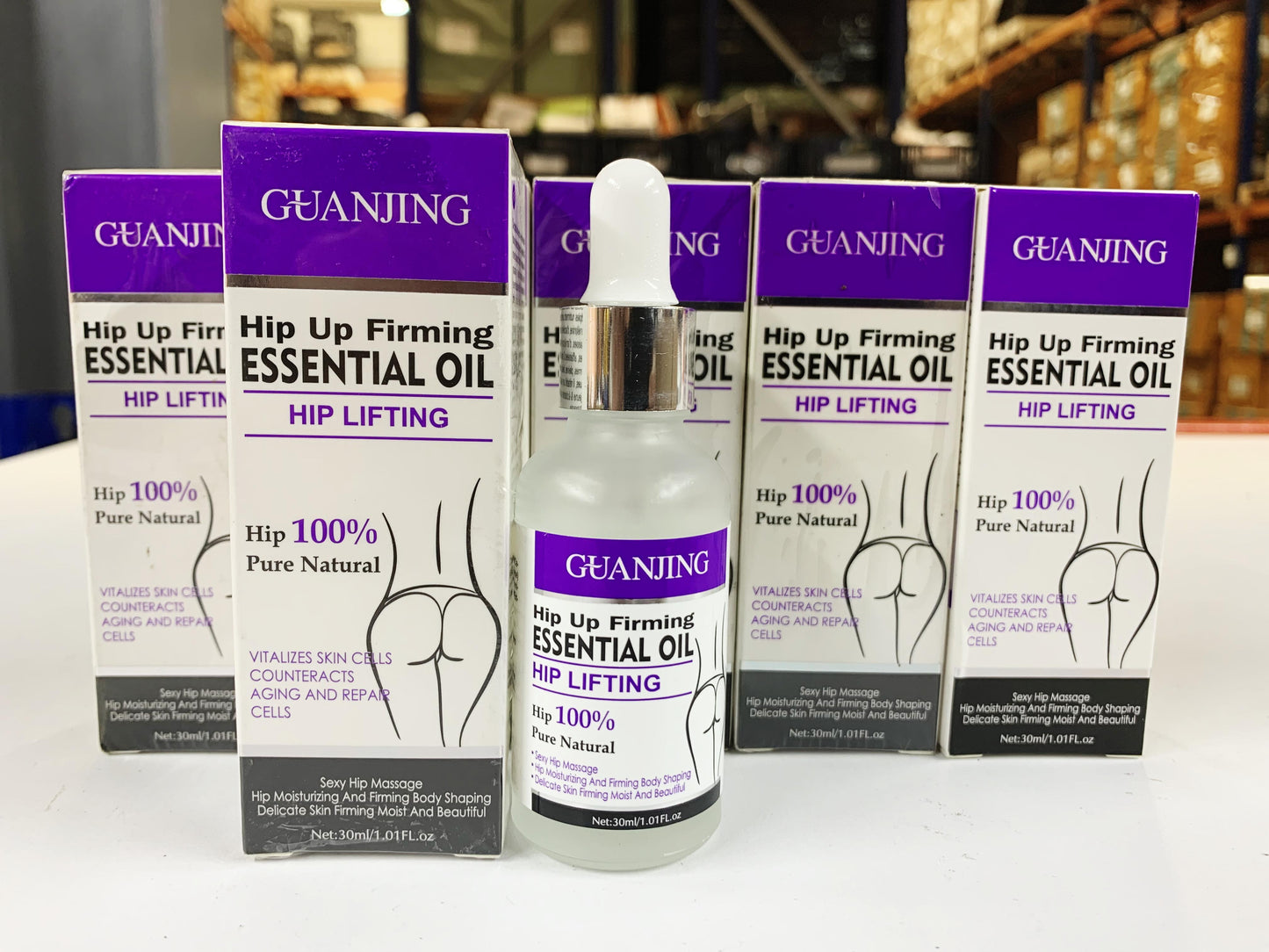 Aceite Reafirmante de Glúteos – Efecto Lifting Natural con Ginseng y Jengibre 🍑✨