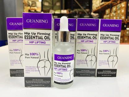Aceite Reafirmante de Glúteos – Efecto Lifting Natural con Ginseng y Jengibre 🍑✨