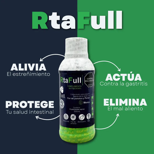 RTAFULL Detox Natural 💚 Té Verde + Jamaica + Perejil | Salud Digestiva y Energía